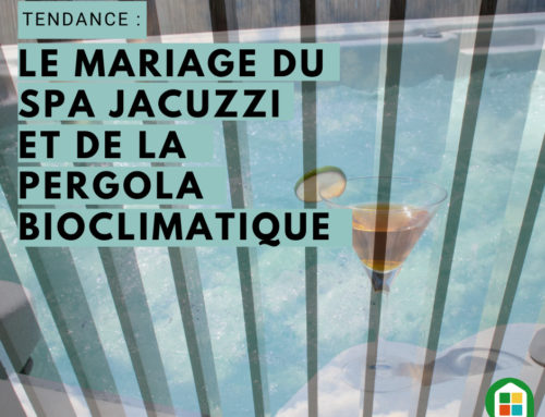 Tendance : Le mariage du Spa jacuzzi et de la pergola bioclimatique
